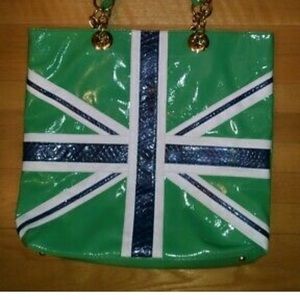 Twiggy LONDON Union Jack Large tote